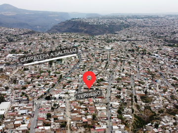 terreno plano a 500 metros de Carretera a Saltillo, USO MIXTO.