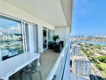 SE VENDE APARTAMENTO EN BOCAGRANDE - H2