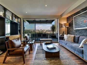 Departamento con Terraza en Tetelpan - Para inversionista (está rentado)