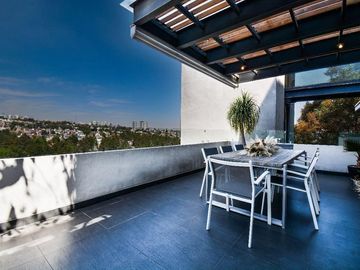Departamento con Terraza en Tetelpan - Para inversionista (está rentado)