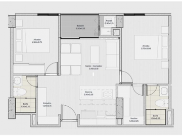 Venta de apartamento Uno apartamentos Marinilla Cesión de derechos