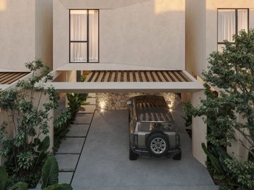 Casas en preventa de 1,2 y 3 recámaras, ROSELLO, en Cabo Norte, Mérida Yucatán