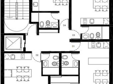 Departamento de 1 dormitorio en Zona Centro