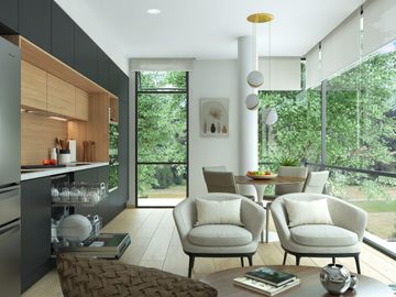 Venta de hermoso departamento de 2 dormitorios en proyecto, cerca de la USFQ