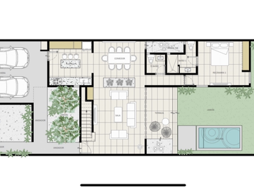 Casa nueva ubicada en Cholul zona norte de Mérida.