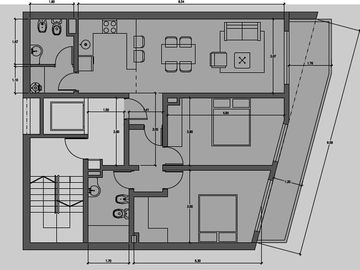 Departamento en  Zona Norte