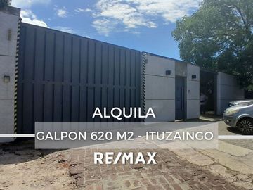 ALQUILA Ituzaingó Depósito Galpón 2 plantas 640m2