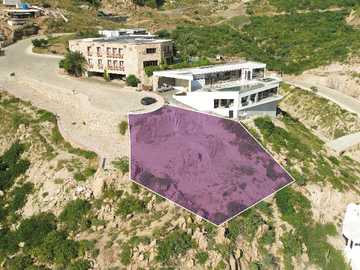 Terreno con Vista Espectacular al Mar Lote 8 Mza 37 Pedregal Cabo San Lucas