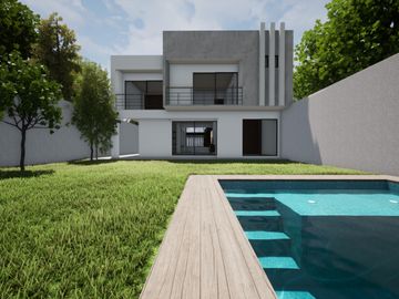 CASA NUEVA EN VENTA, FRACC. ALTOS DE OAXTEPEC, MORELOS, RENDERS