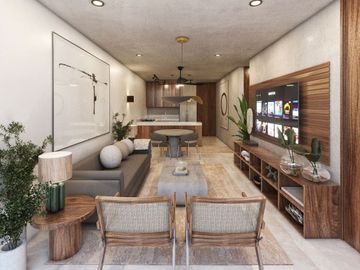Departamento nuevo en venta, excelente ubicación en Dzityá, zona norte de Mérida