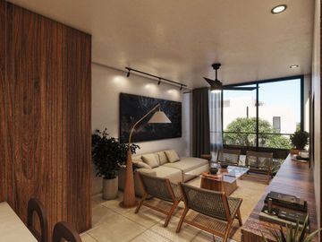 Departamento nuevo en venta, excelente ubicación en Dzityá, zona norte de Mérida