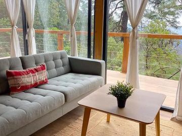TERRENO CON CABAÑA EN VENTA,  RESIDENCIAL CAMPESTRE EL TIGRE MAZAMITLA
