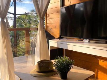 TERRENO CON CABAÑA EN VENTA,  RESIDENCIAL CAMPESTRE EL TIGRE MAZAMITLA