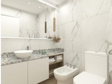 Venta - Gran ambiente tipo loft c/balcón y patio al frente. Muy luminoso - Belgrano - A estrenar