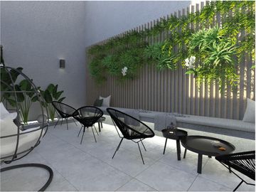 Venta - Gran ambiente tipo loft c/balcón y patio al frente. Muy luminoso - Belgrano - A estrenar