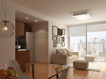 Venta - Gran ambiente tipo loft c/balcón y patio al frente. Muy luminoso - Belgrano - A estrenar