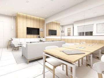Venta - Gran ambiente tipo loft c/balcón y patio al frente. Muy luminoso - Belgrano - A estrenar