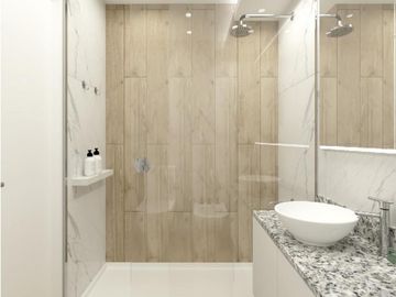 Venta - Gran ambiente tipo loft c/balcón y patio al frente. Muy luminoso - Belgrano - A estrenar