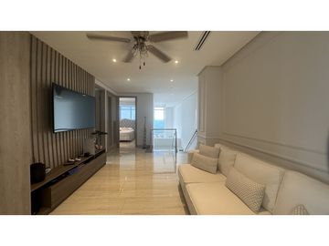 SE VENDE ESPECTACULAR APTO  DUPLEX VISTA  FRENTE AL MAR EN BQUILLA