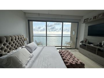 SE VENDE ESPECTACULAR APTO  DUPLEX VISTA  FRENTE AL MAR EN BQUILLA
