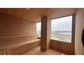 SE VENDE ESPECTACULAR APTO  DUPLEX VISTA  FRENTE AL MAR EN BQUILLA