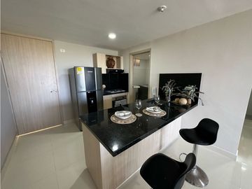 Apartamento de playa en venta, sector Playa Mendoza.