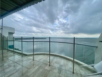 EN VENTA EN CARTAGENA HERMOSO PENTHOUSE  CON ESPECTACULAR VISTA