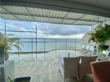 EN VENTA EN CARTAGENA HERMOSO PENTHOUSE  CON ESPECTACULAR VISTA