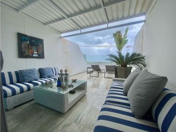 EN VENTA EN CARTAGENA HERMOSO PENTHOUSE  CON ESPECTACULAR VISTA
