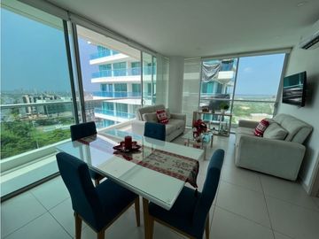 Encantador apartamento en venta, sector Clínica Portoazul.