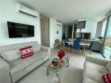 Encantador apartamento en venta, sector Clínica Portoazul.
