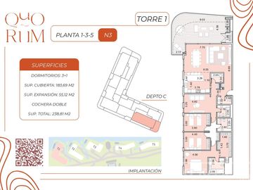 Departamento en venta de 4 ambientes en Nuevo Quilmes con excelente calidad constructiva