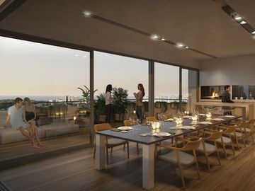 Monoambiente en Venta en Pinamar con Piscina y Parrilla