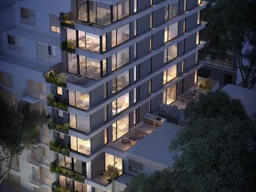 Venta-Departamento - 2 Ambientes - A estrenar - Palermo Hollywood - Balcón - Terraza