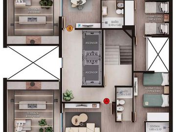 Venta Departamento de 3 Dormitorios  Estrenar Rosario Centro