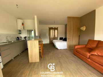 Monoambiente en Barrio La Plaza con Jardín - en pozo - financiados - Bariloche - Patagonia