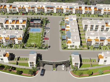 Casa en venta en Parque Castello, Mod. TERRA, Lomas de Angelópolis con alberca y amenidades