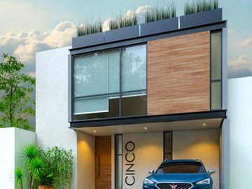 Casas en venta en Parque Cibeles, Mod. A, Lomas de Angelópolis con cancha Paddel y alberca