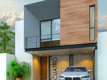 Casas en venta en Parque Cibeles, Mod. B, Lomas de Angelópolis con cancha Paddel y alberca