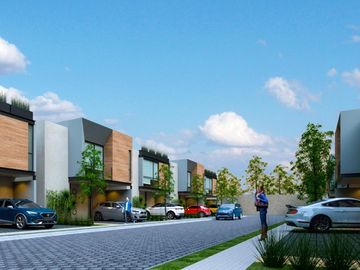 Casas en venta en Parque Cibeles, Mod. B, Lomas de Angelópolis con cancha Paddel y alberca