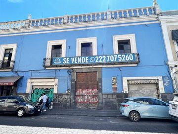 Venta de Casa en el Centro de Puebla. Casona del S.XIX, ubicada a sólo dos calles del ¡ZÓCALO DE PUEBLA!
