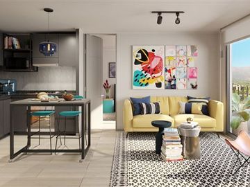 Departamento en Venta en Rupanco / Metro Bellavista L5