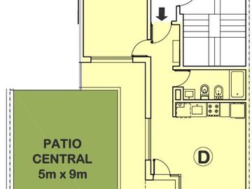 Departamento en  Centro