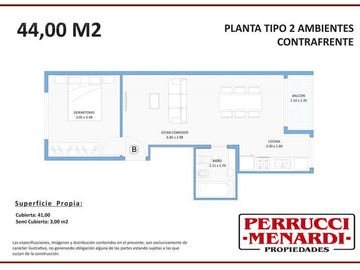 Departamento 2 Ambientes en el Centro de Villa Ballester!