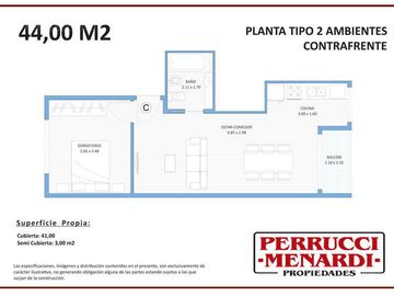 Departamento 2 Ambientes en el Centro de Villa Ballester!