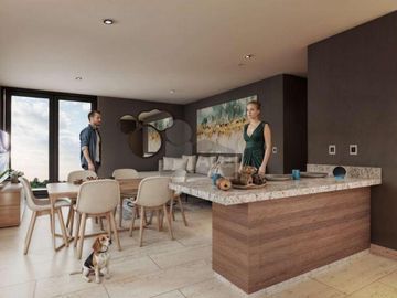 Departamentos EN PREVENTA con Colonia Jardín por tienda DIF estatal y tienda HEB