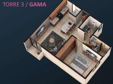 Departamentos tipo Loft en PREVENTA, Colonia Jardín por tienda HEB