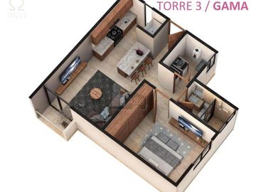 Departamentos tipo Loft en PREVENTA, Colonia Jardín por tienda HEB