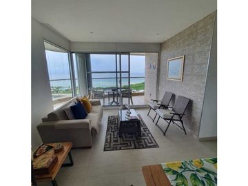 VENTA APARTAMENTO AGUAMARINA AMOBLADO  AG17CO01