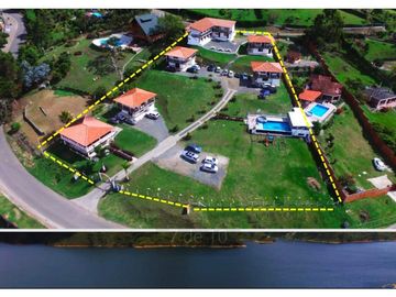 VENDO FINCA CABAÑAS Y HABITACIONES LAGO CALIMA J.I.T -TP